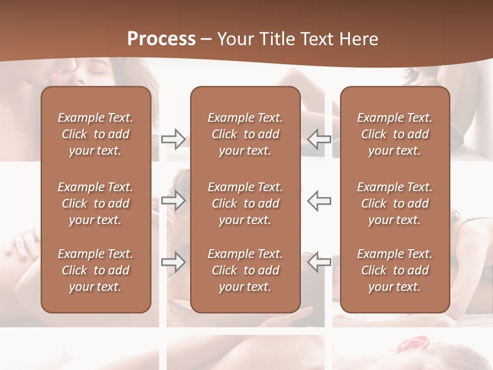 Woman Erotic Family PowerPoint Template