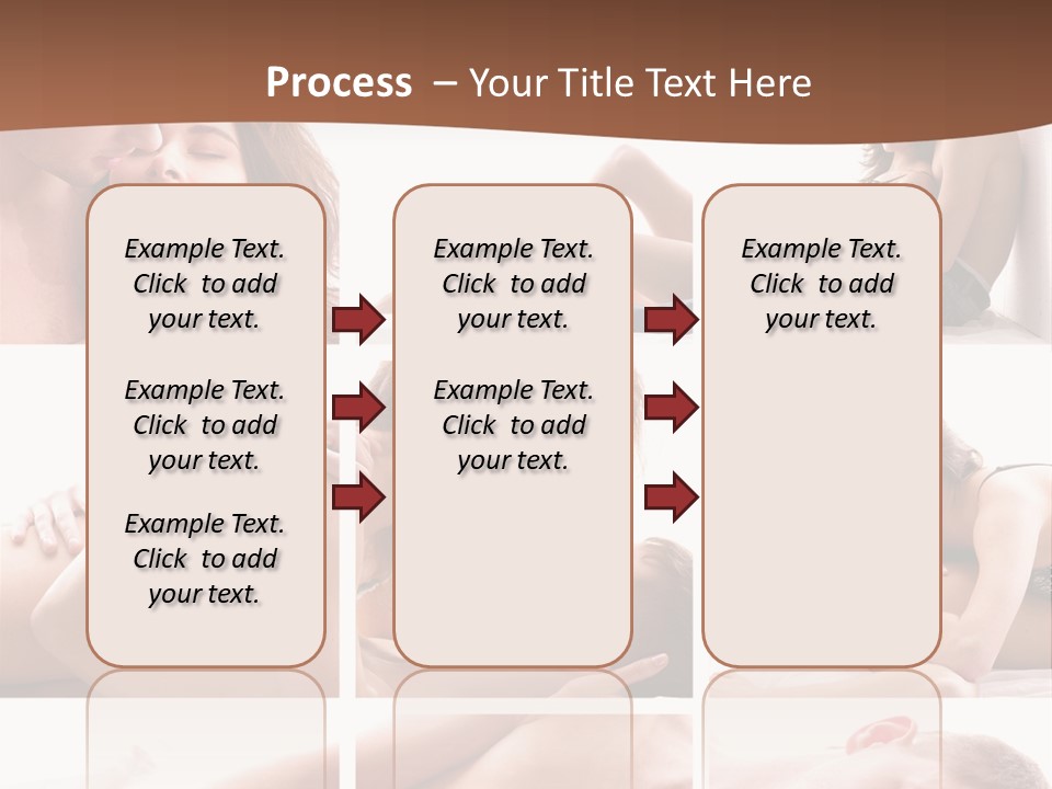Woman Erotic Family PowerPoint Template