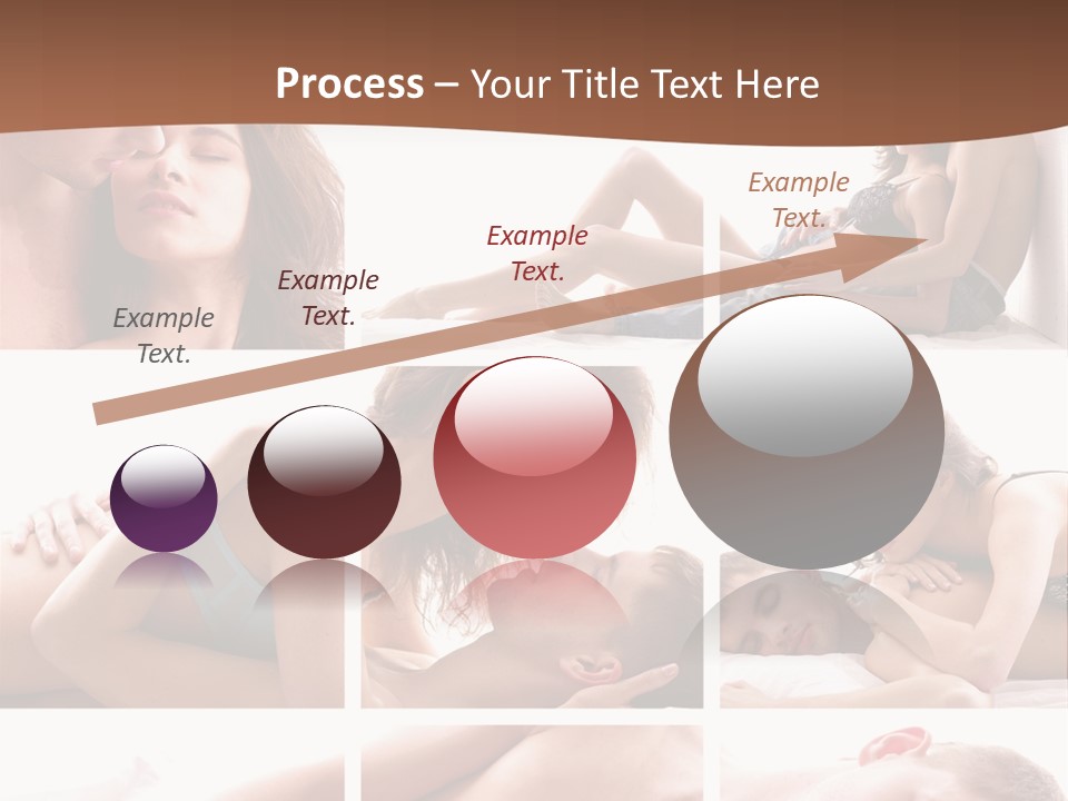 Woman Erotic Family PowerPoint Template