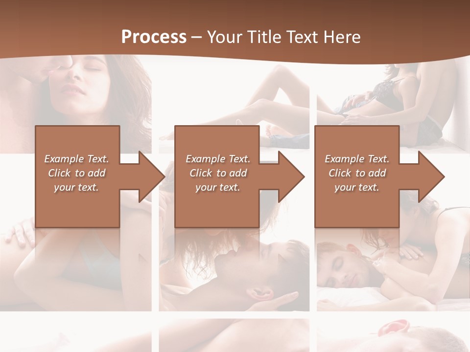 Woman Erotic Family PowerPoint Template