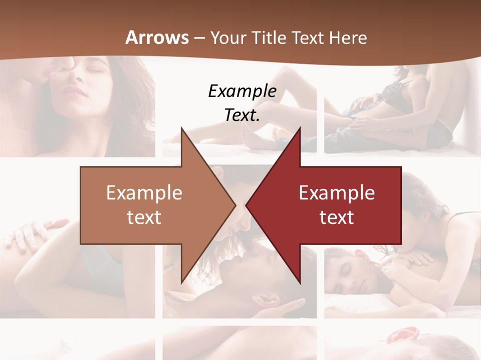 Woman Erotic Family PowerPoint Template