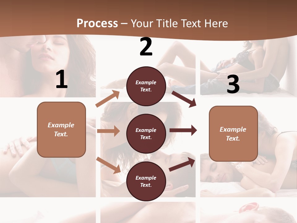 Woman Erotic Family PowerPoint Template