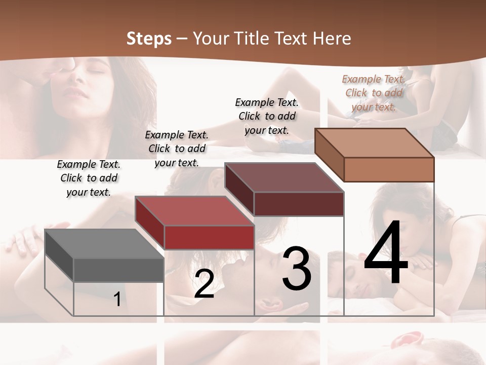 Woman Erotic Family PowerPoint Template