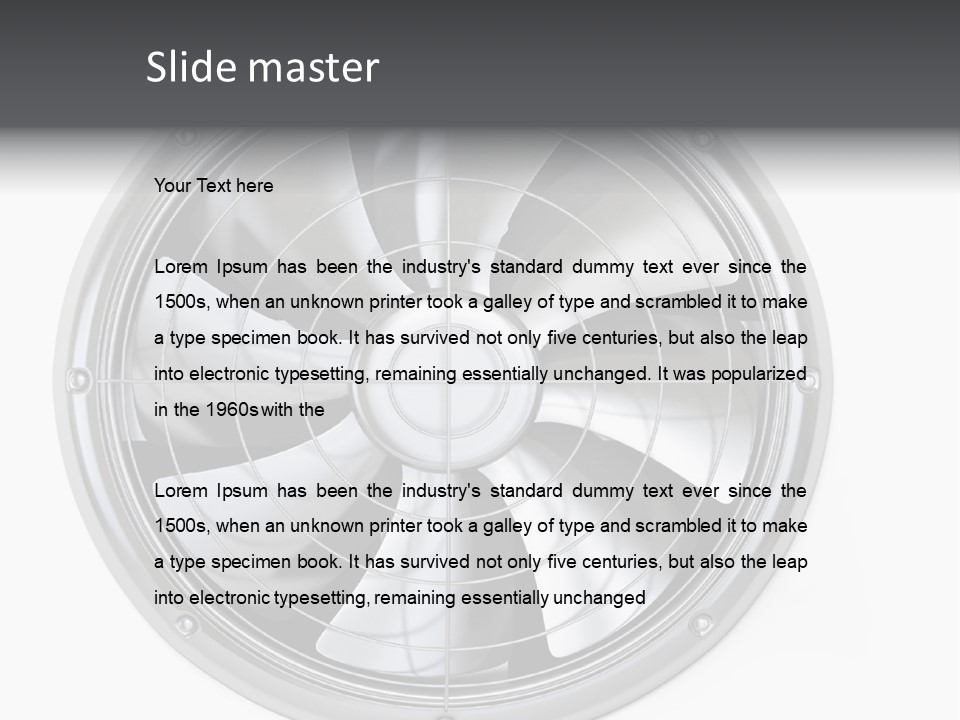 Magic Equipment Woman PowerPoint Template