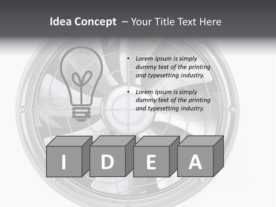 Magic Equipment Woman PowerPoint Template