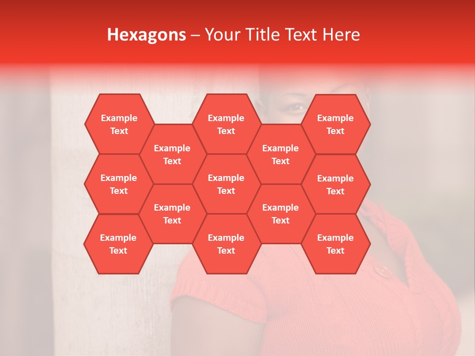 Female Beauty African American PowerPoint Template