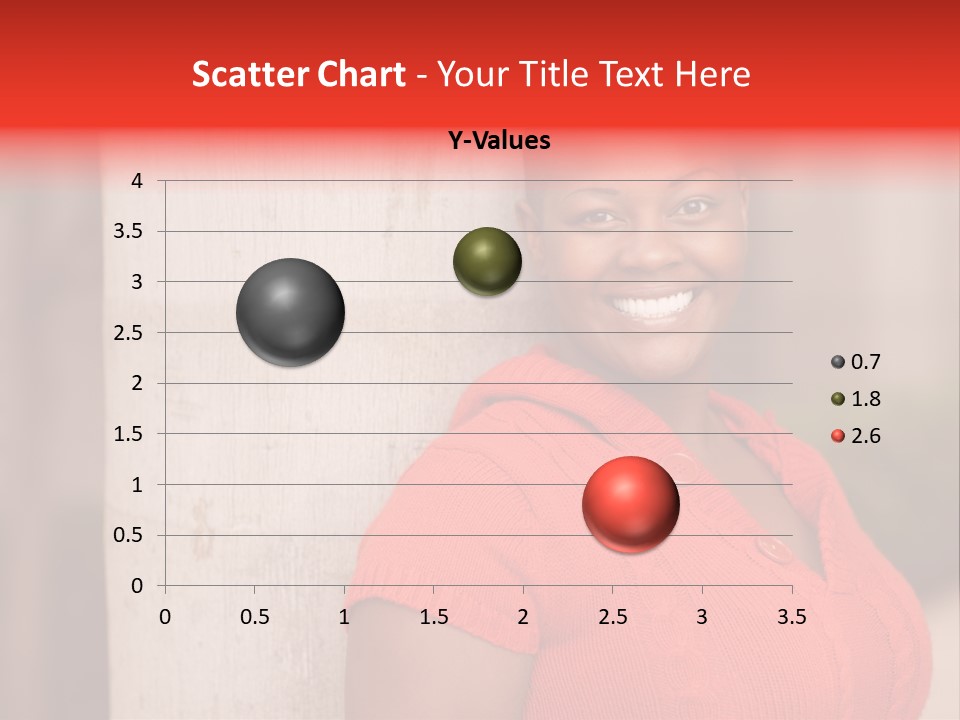 Female Beauty African American PowerPoint Template