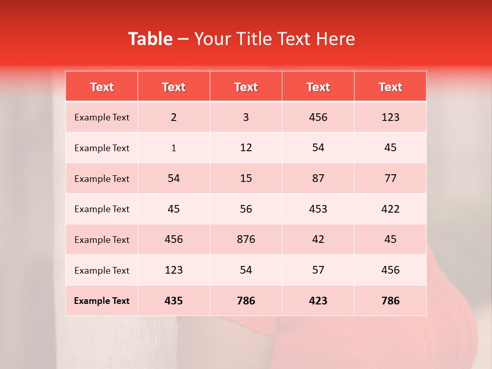 Female Beauty African American PowerPoint Template