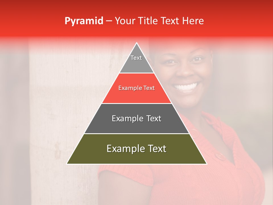 Female Beauty African American PowerPoint Template