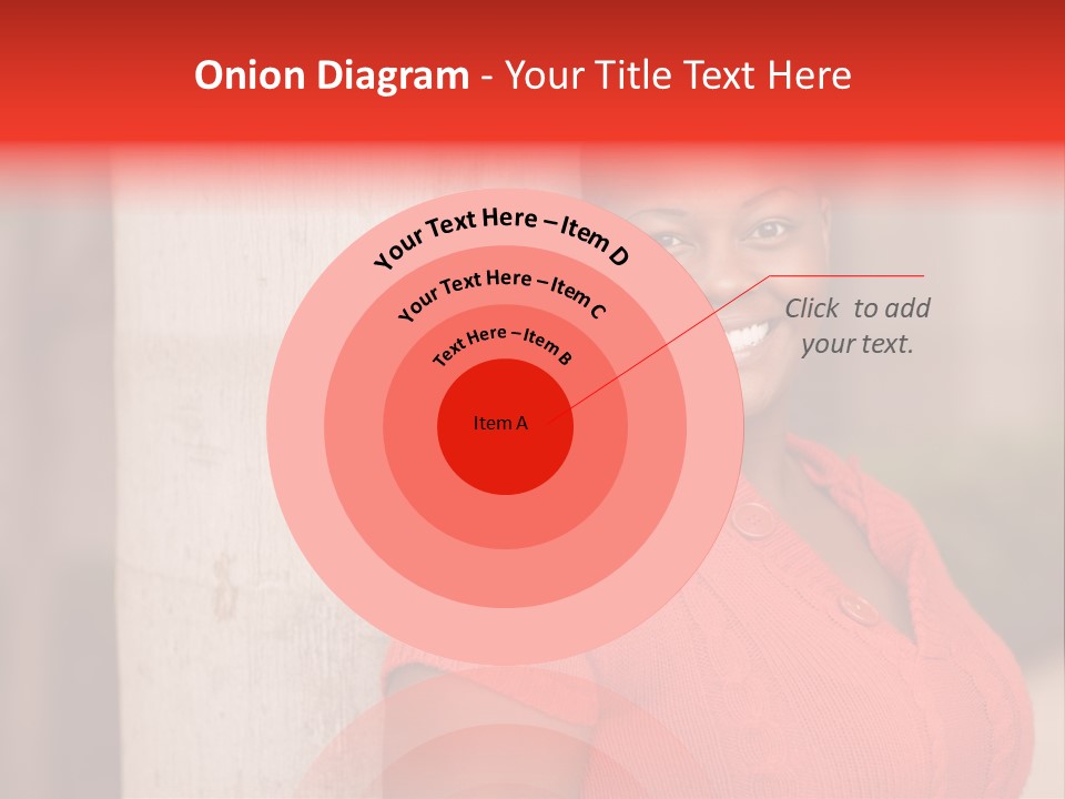 Female Beauty African American PowerPoint Template