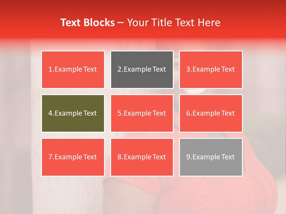 Female Beauty African American PowerPoint Template