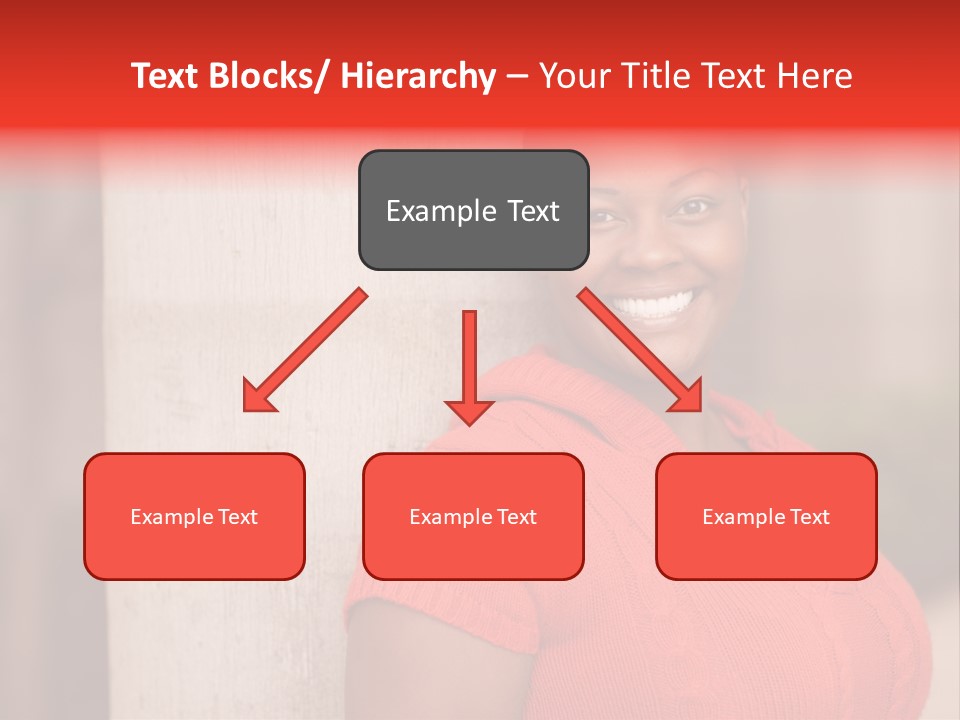 Female Beauty African American PowerPoint Template