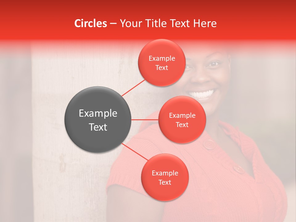 Female Beauty African American PowerPoint Template