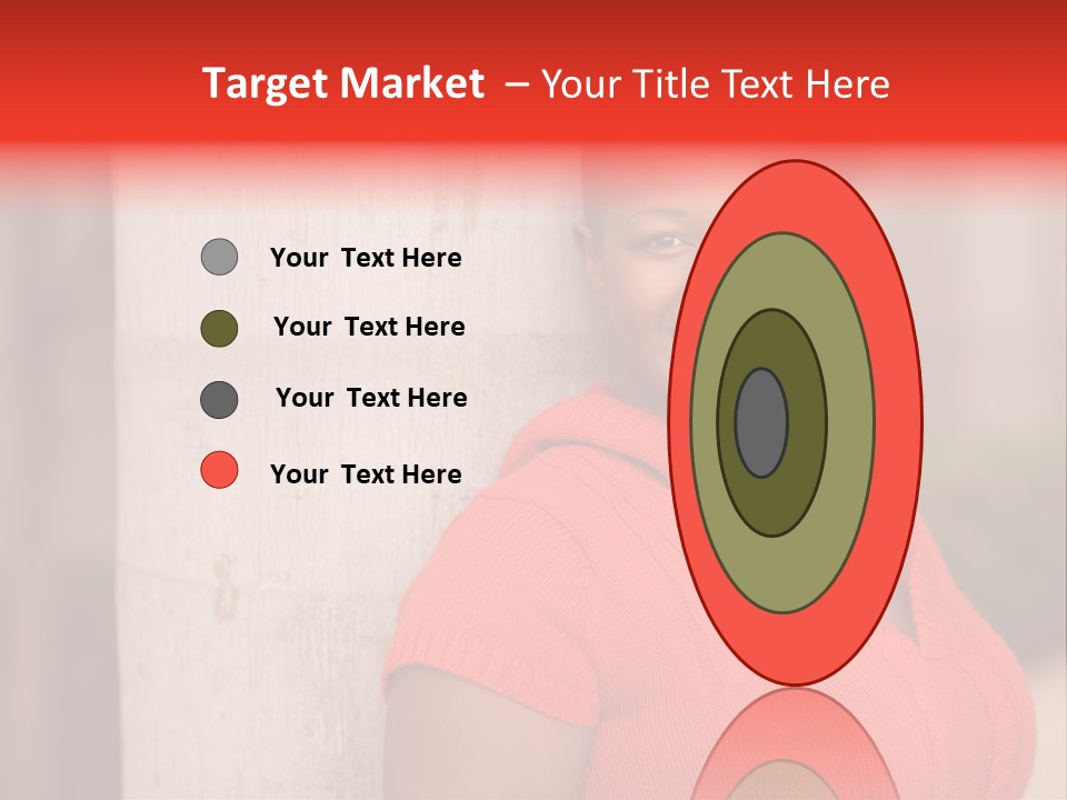 Female Beauty African American PowerPoint Template