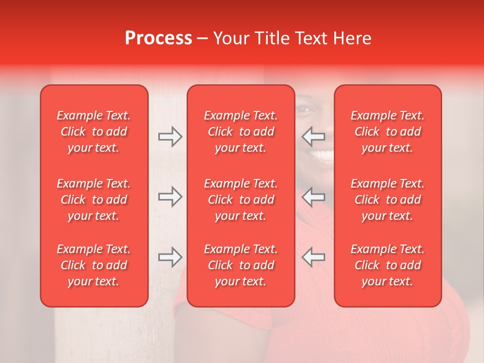 Female Beauty African American PowerPoint Template