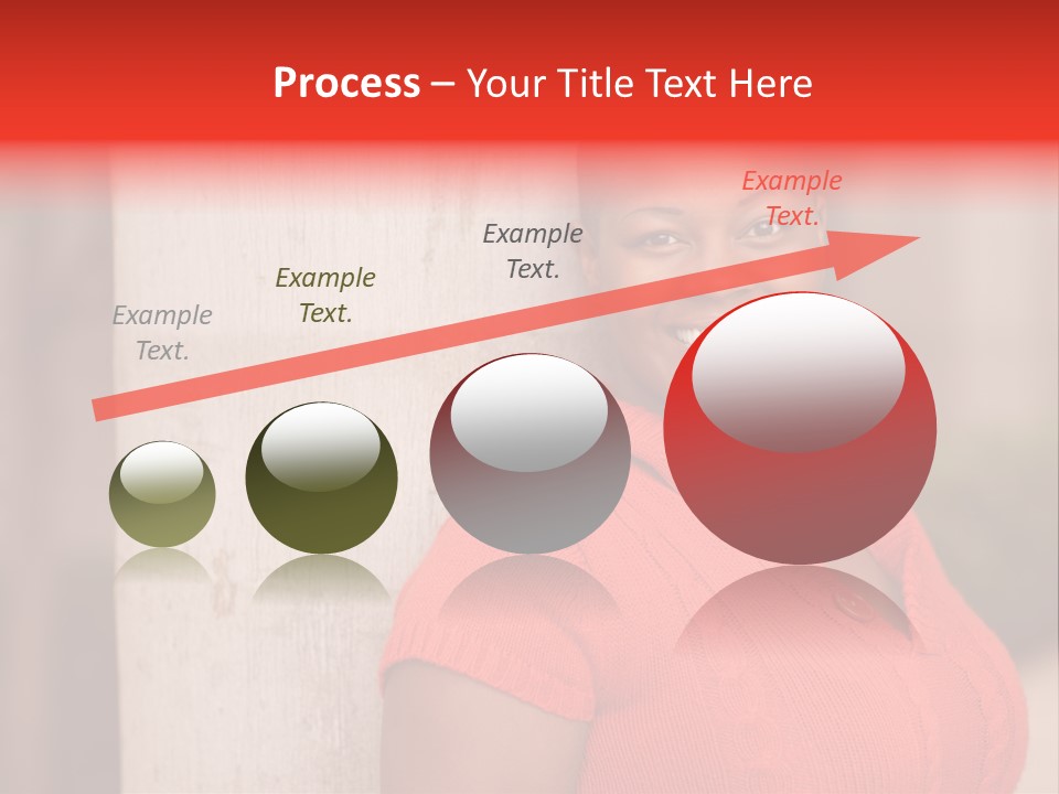 Female Beauty African American PowerPoint Template