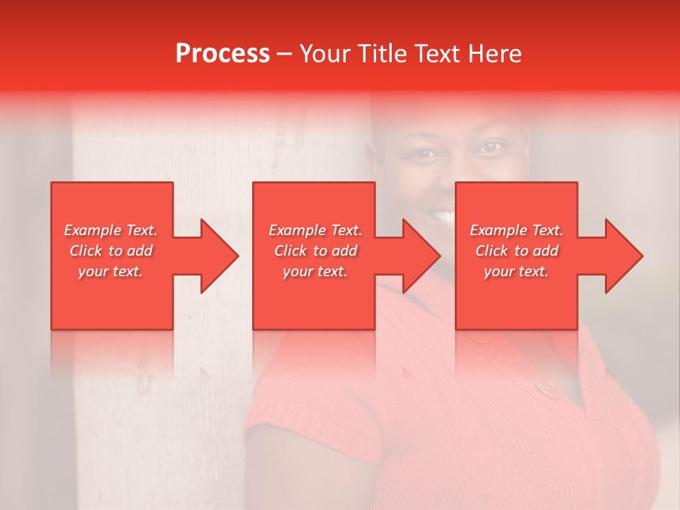 Female Beauty African American PowerPoint Template