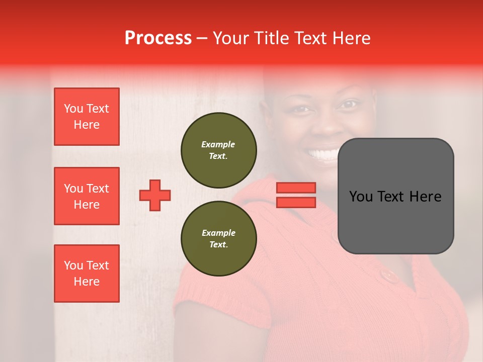 Female Beauty African American PowerPoint Template