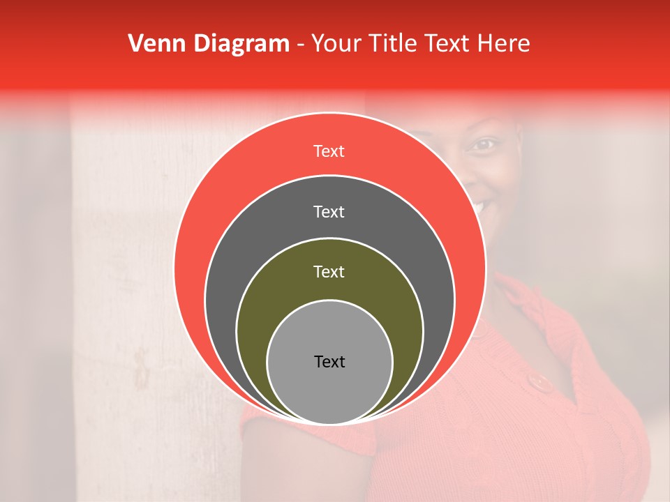 Female Beauty African American PowerPoint Template