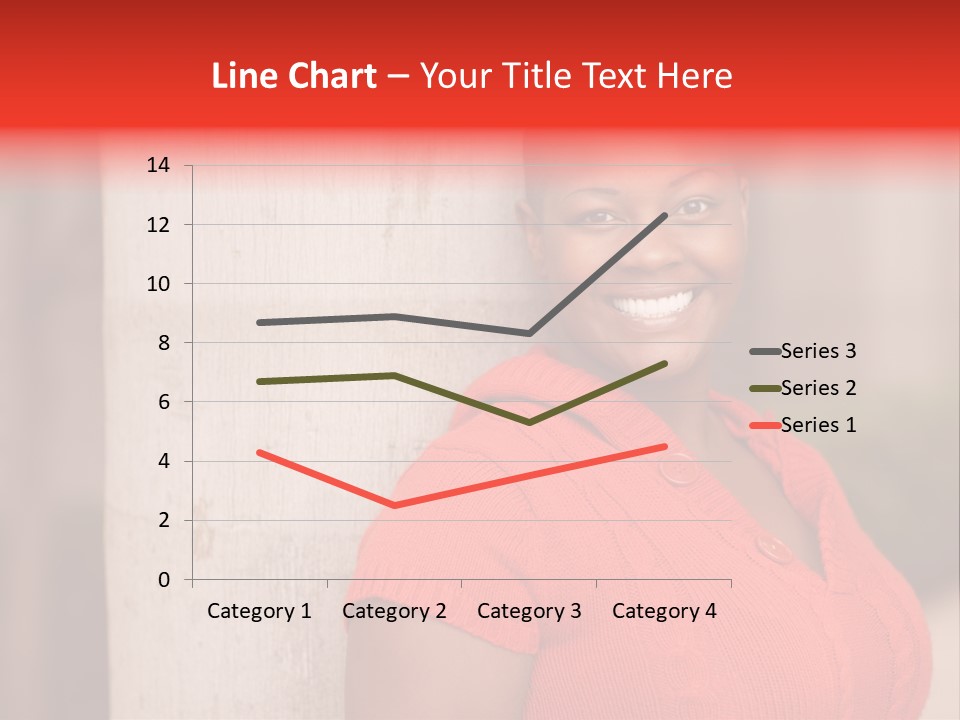 Female Beauty African American PowerPoint Template