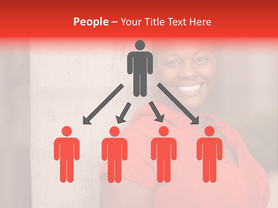 Female Beauty African American PowerPoint Template