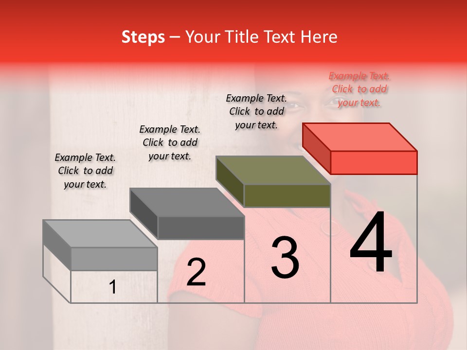 Female Beauty African American PowerPoint Template