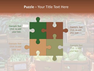 Market Grocery Organic PowerPoint Template