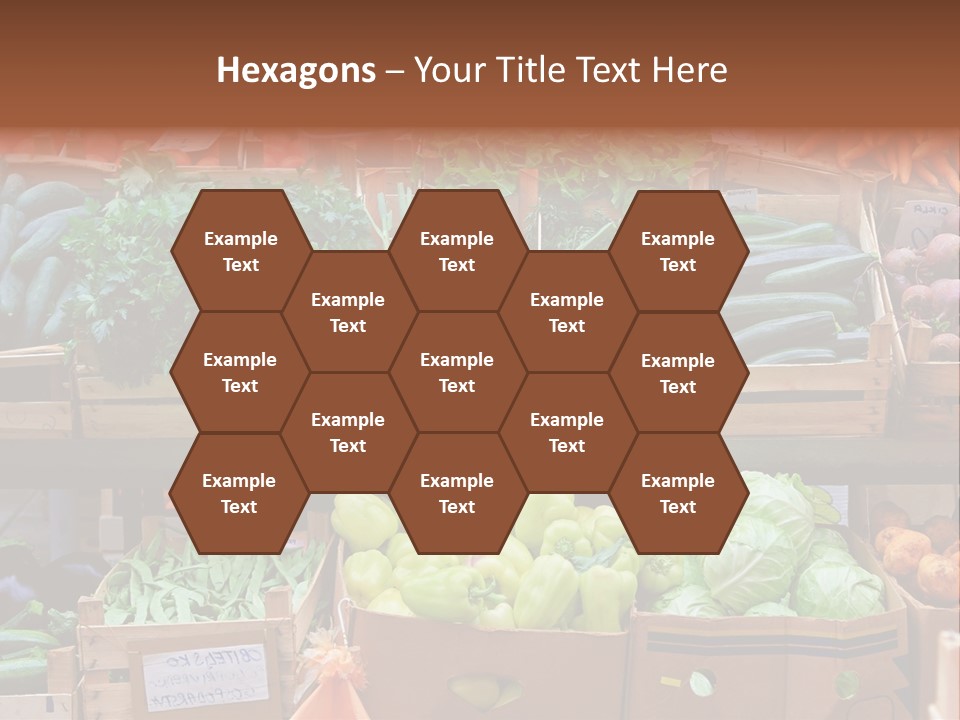 Market Grocery Organic PowerPoint Template