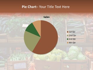 Market Grocery Organic PowerPoint Template