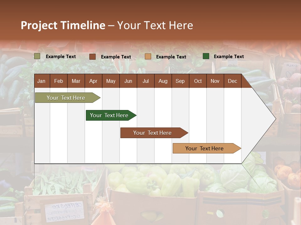 Market Grocery Organic PowerPoint Template
