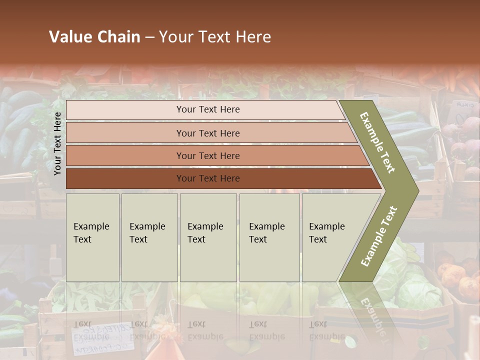 Market Grocery Organic PowerPoint Template