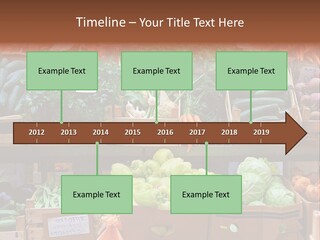 Market Grocery Organic PowerPoint Template