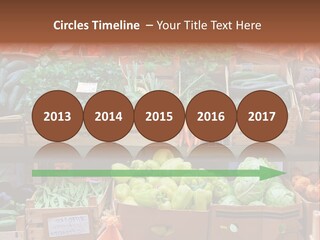 Market Grocery Organic PowerPoint Template