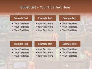 Market Grocery Organic PowerPoint Template