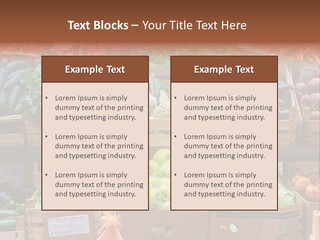 Market Grocery Organic PowerPoint Template