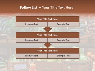 Market Grocery Organic PowerPoint Template