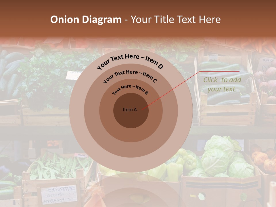 Market Grocery Organic PowerPoint Template