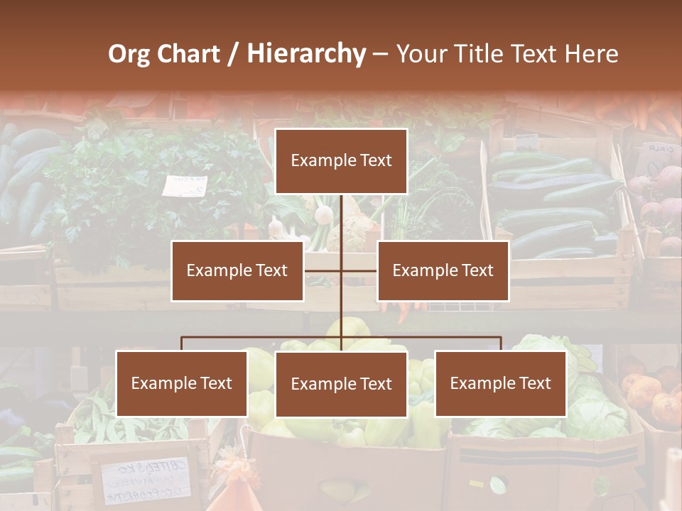 Market Grocery Organic PowerPoint Template