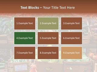 Market Grocery Organic PowerPoint Template