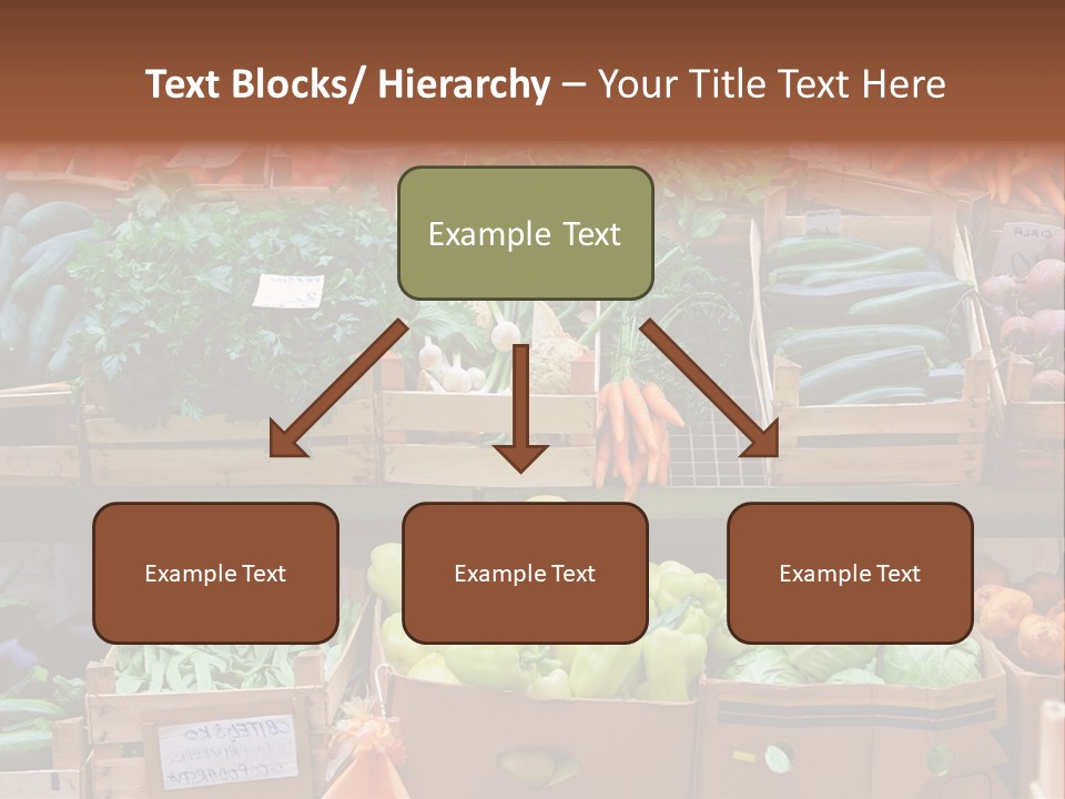 Market Grocery Organic PowerPoint Template