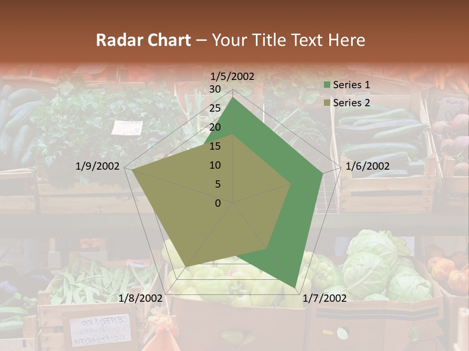 Market Grocery Organic PowerPoint Template