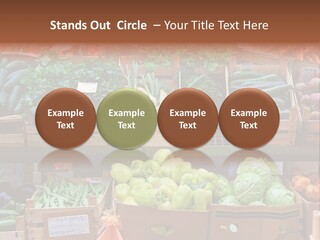 Market Grocery Organic PowerPoint Template