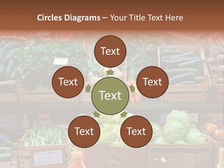 Market Grocery Organic PowerPoint Template