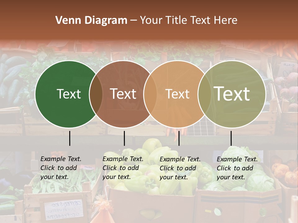 Market Grocery Organic PowerPoint Template