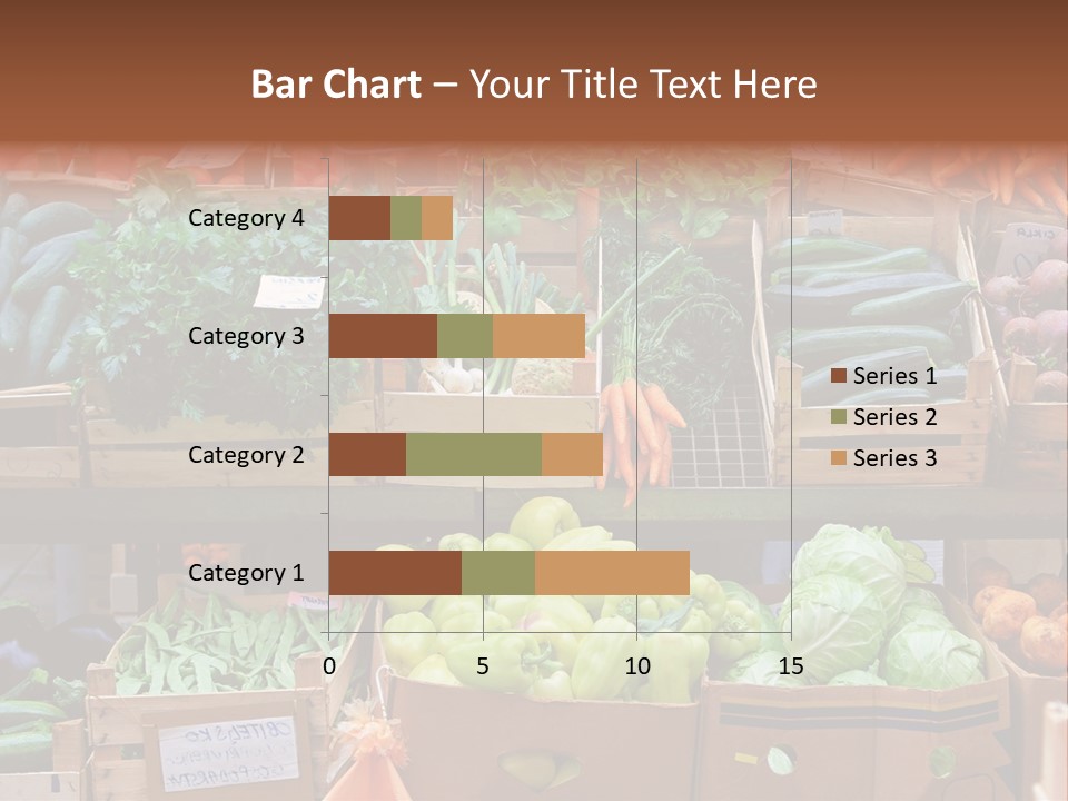 Market Grocery Organic PowerPoint Template