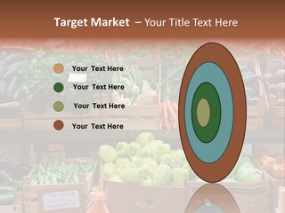 Market Grocery Organic PowerPoint Template