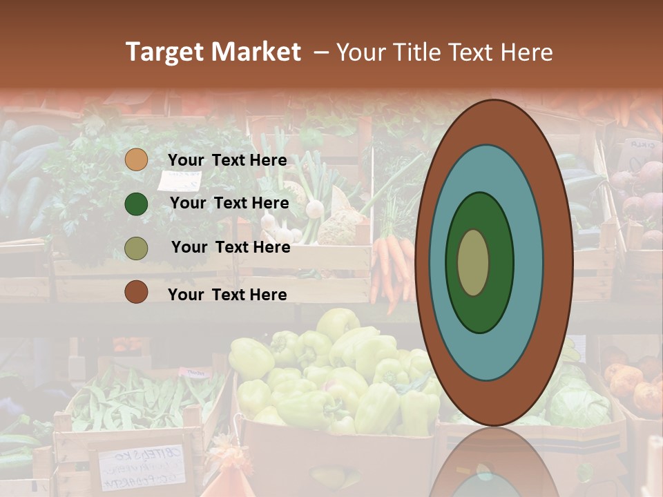 Market Grocery Organic PowerPoint Template