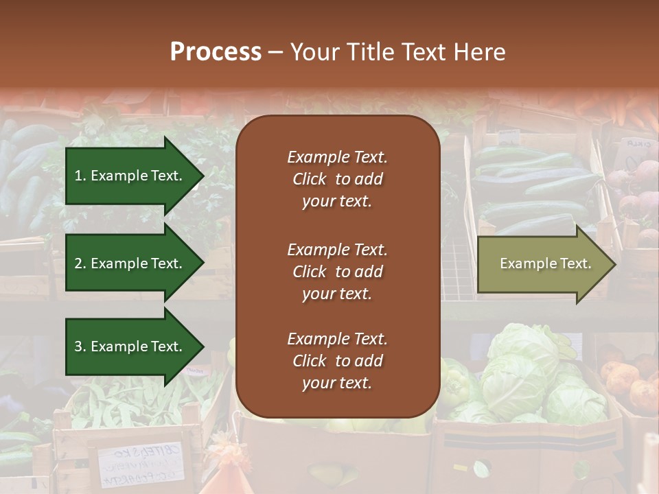 Market Grocery Organic PowerPoint Template