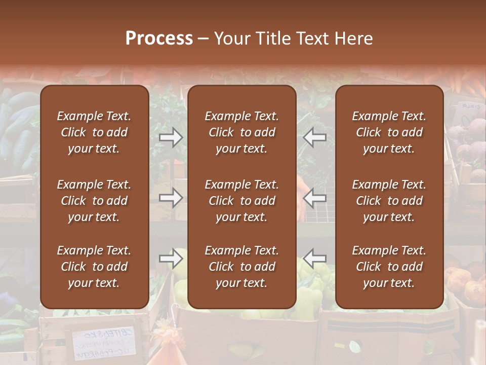 Market Grocery Organic PowerPoint Template