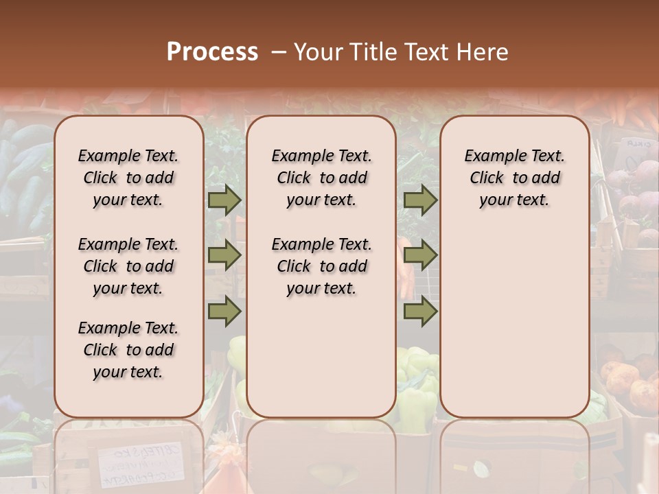 Market Grocery Organic PowerPoint Template